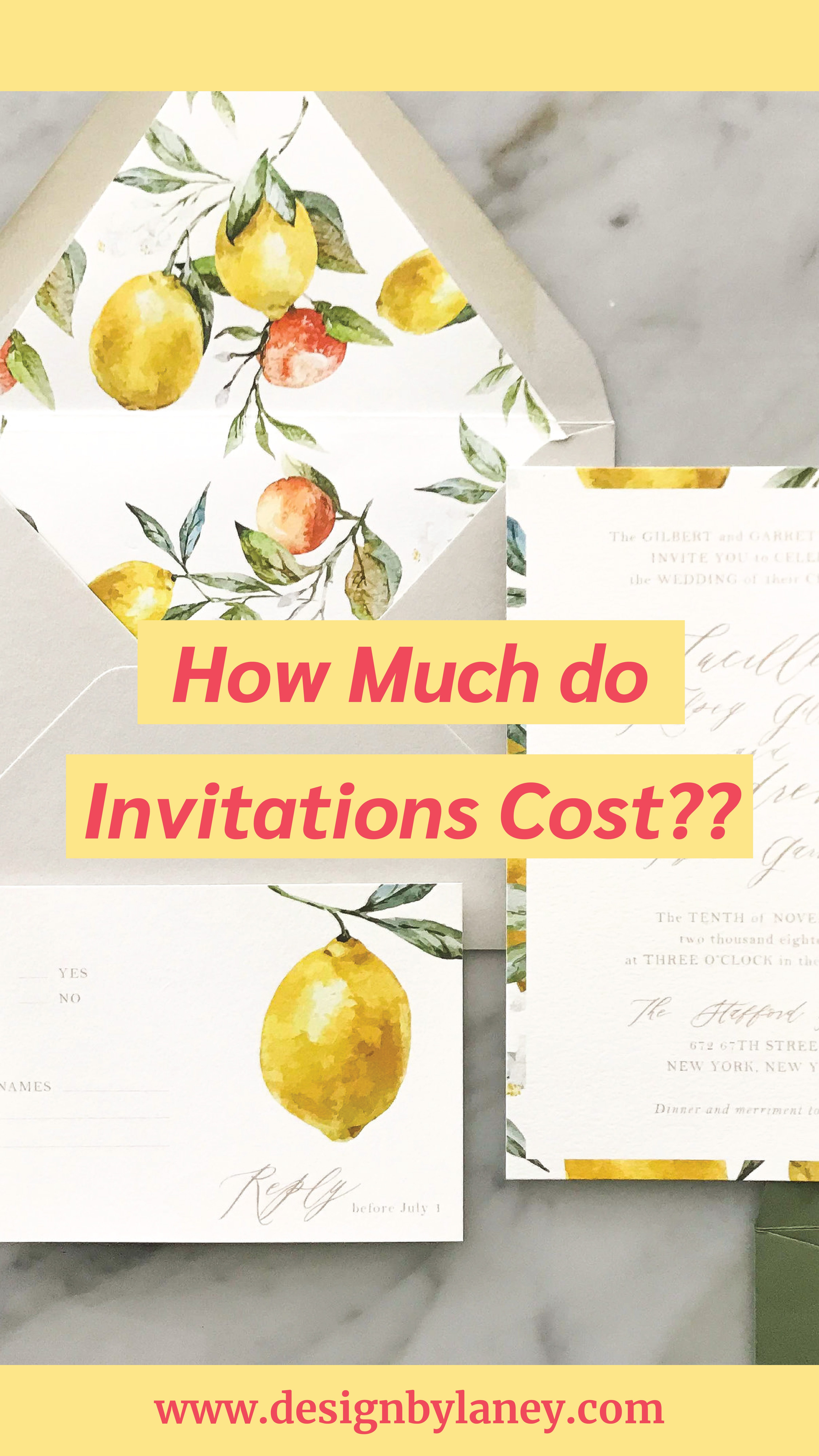 How Much Do Wedding Invitations Cost?