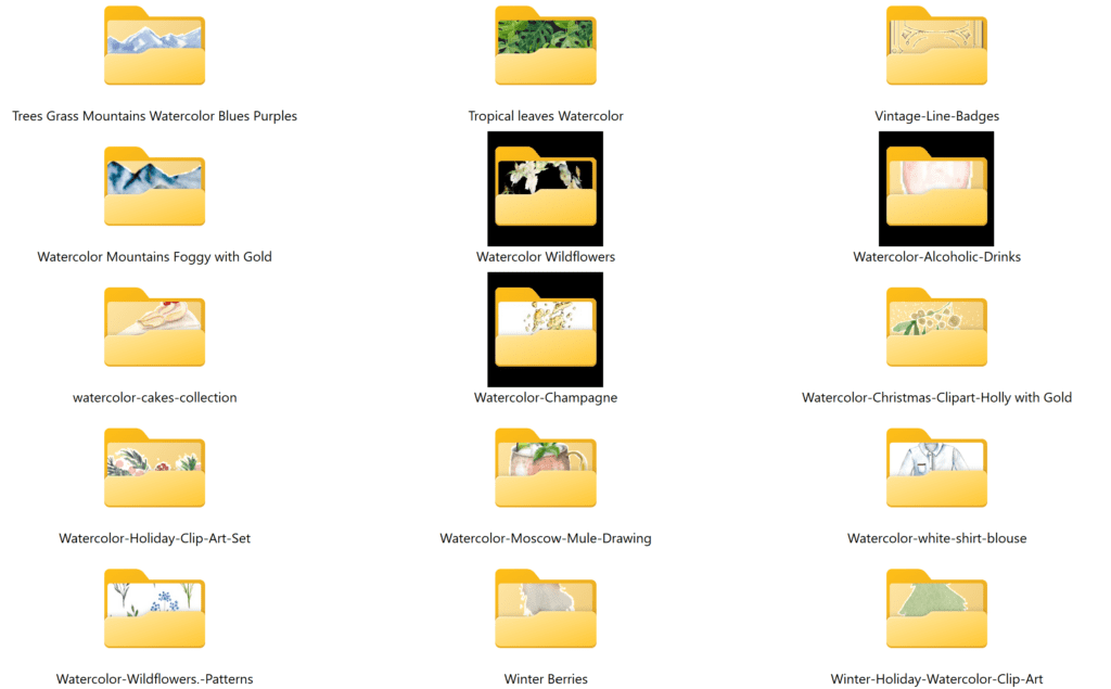 name folders to keep digital files organized